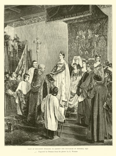Burgonyalı Mary, Brüksel