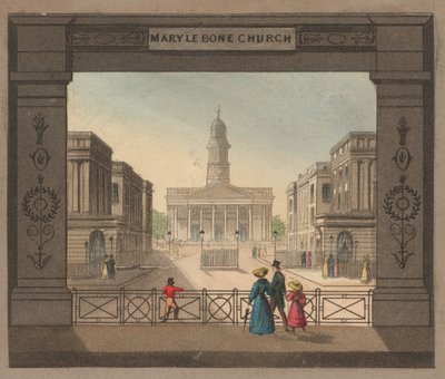 Marylebone Kilisesi by English School
