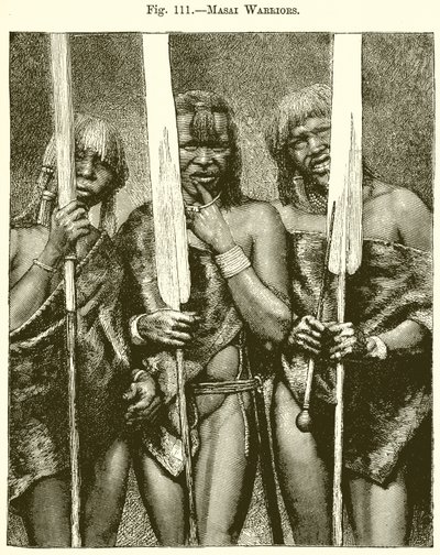 Masai Savaşçıları by English School