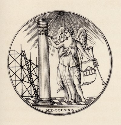Masonik mühür, 1780, Thomas C. Jack tarafından yayınlanan 