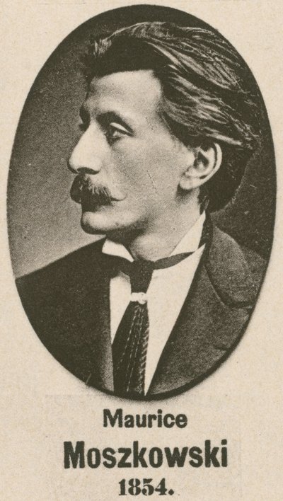 Maurice Moszkowski (gravür) by English School