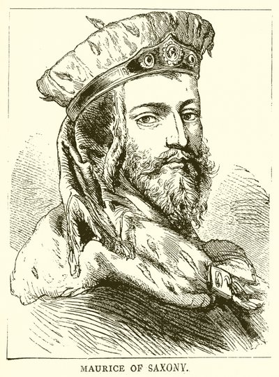 Saksonya Maurice by English School