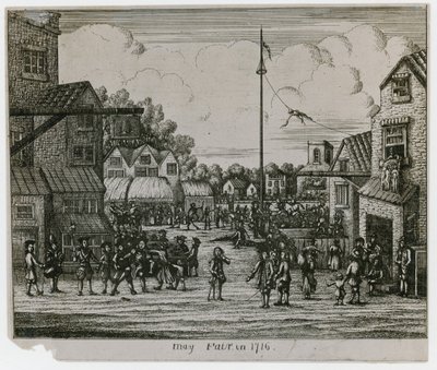 1716'da Mayıs Fuarı by English School