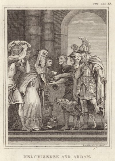 Melçizedek ve Abram by English School