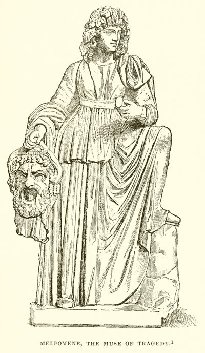 Melpomene, Trajedinin İlham Perisi by English School