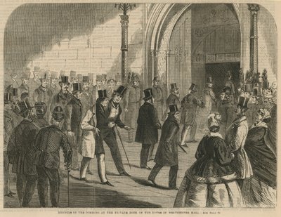 Avam Kamarası üyeleri, Westminster Hall