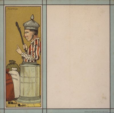 Menü çizimi: Biber (renkli taş) by English School