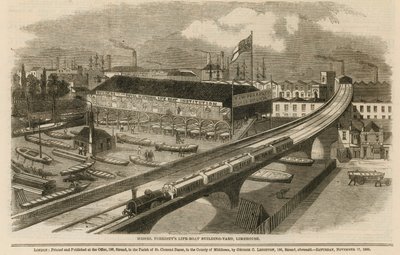Messrs Forrestts cankurtaran botu inşaat alanı, Limehouse by English School