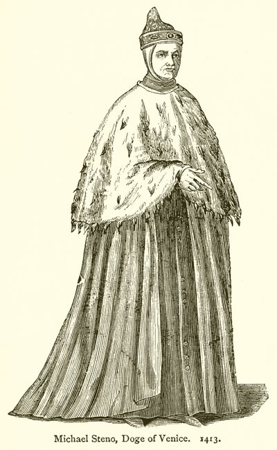 Michael Steno, Venedik Dükü. 1413 by English School