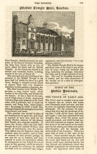 Orta Tapınak Salonu by English School
