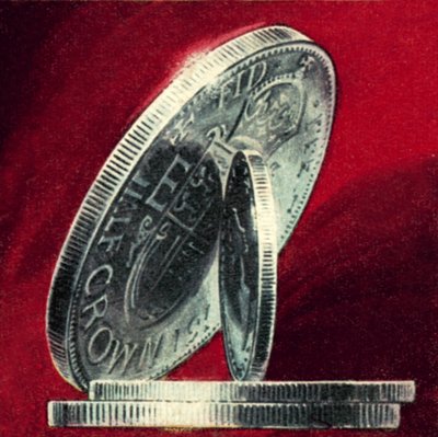 İngiliz madalyonun frezelenmiş kenarı by English School