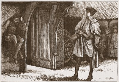 Millon ve Lutheran, James Aitken Wylie (1808-1890) tarafından yazılan Protestanlığın Tarihinden bir örnek, pub. 1878 by English School