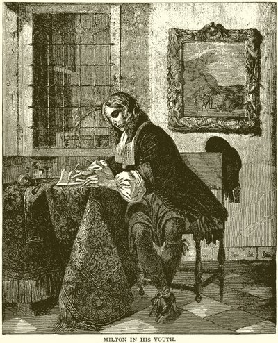 Milton, Gençliğinde by English School