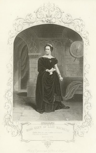 Bayan Glynn Lady Macbeth olarak by English School