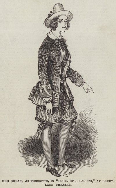 Bayan Miran, Drury-Lane Tiyatrosu