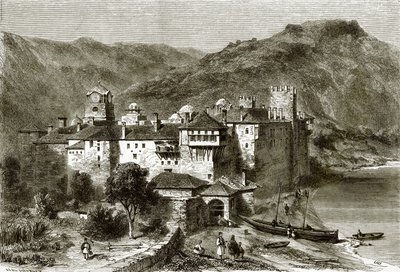 Sphigmenou Manastırı by English School