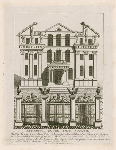 Monmouth Evi, Soho Meydanı by English School