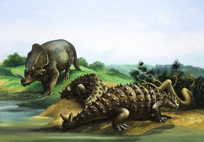 Monoklonius ve Scolosaurus by English School