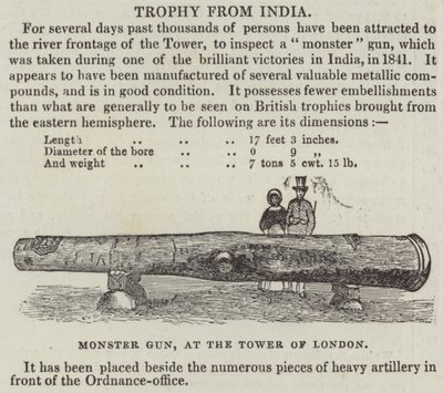 Canavar Silahı, Londra Kulesi