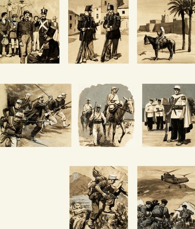 Yabancı lejyonla ilgili görüntülerin montajı by English School