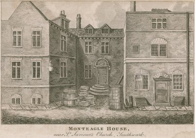 Monteagle Evi, St Saviors Kilisesi yakınında, Southwark, Londra by English School
