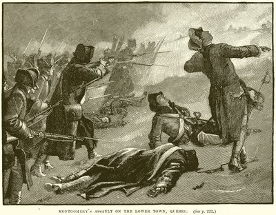 Aşağı Şehirde Montgomerys Saldırısı, Quebec by English School