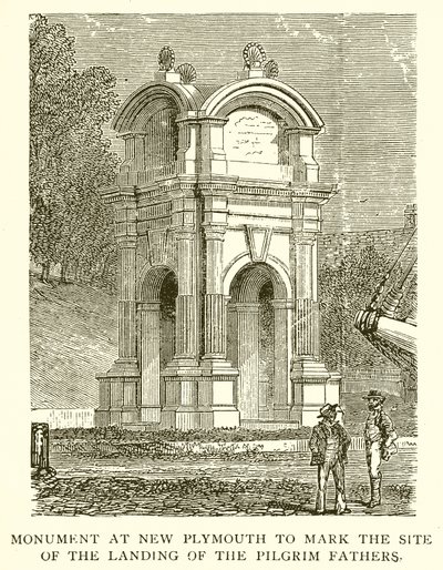 Hacı Babaların İniş Yerini İşaretlemek için New Plymouth