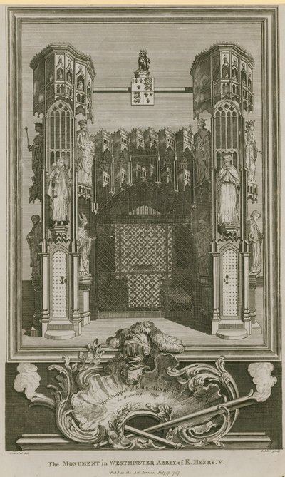Kral Henry V Anıtı by English School