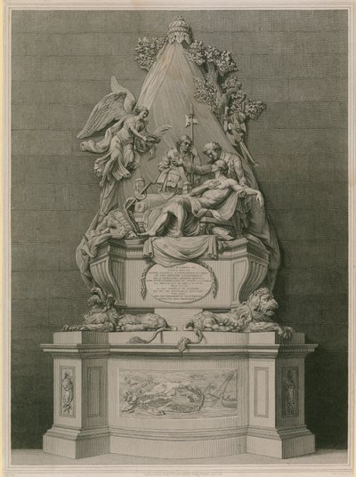 Tümgeneral James Wolfe Anıtı by English School