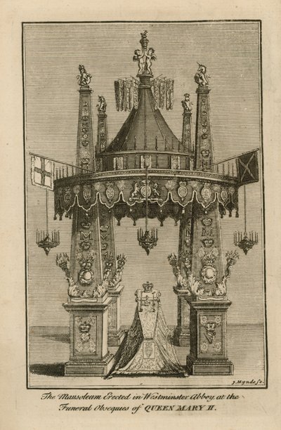Kraliçe II. Mary Anıtı by English School