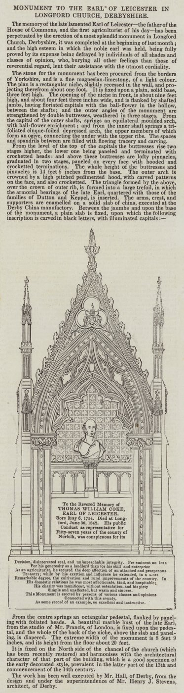 Longford Kilisesi, Derbyshire