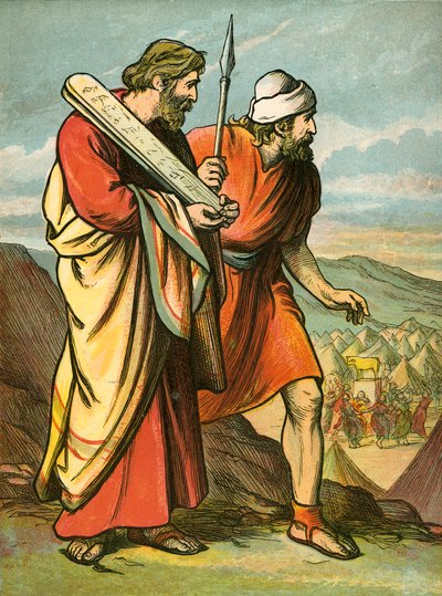 Musa ve Joshua Altın Buzağı