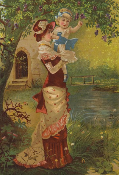 Annemin Sevgilisi (chromolitho) by English School