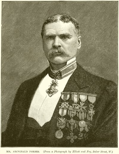 Bay Archibald Forbes by English School