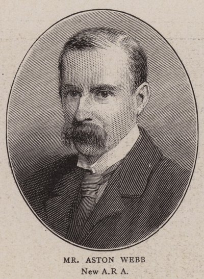 Bay Aston Webb (gravür) by English School