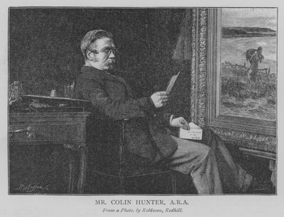 Bay Colin Hunter, ARA (gravür) by English School