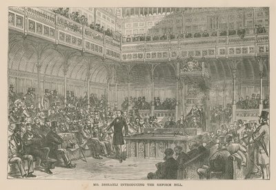 Bay Disraeli Reform Yasasını tanıtıyor by English School