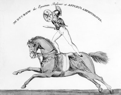Bay Ducrow, 1840 dolaylarında Astleys Amfitiyatrosu