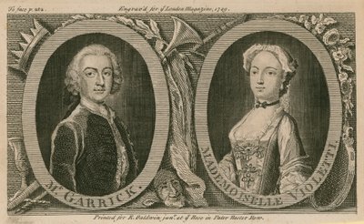Bay Garrick ve Matmazel Violetti (Eva Marie Veigel) by English School