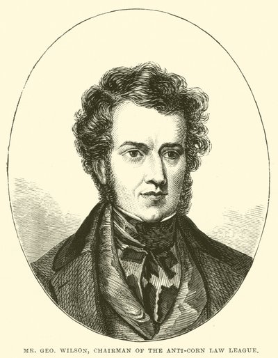 Bay George Wilson, Mısır Karşıtı Hukuk Birliği Başkanı (gravür) by English School