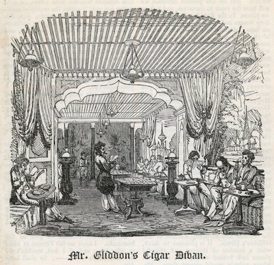 Bay Gliddons Puro Divanı, King Street, Covent Garden by English School