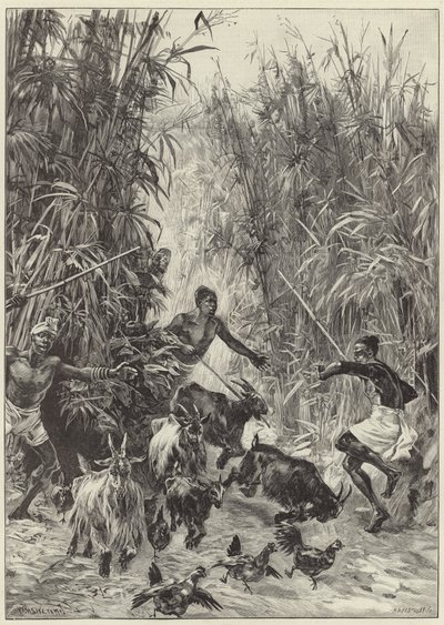 Bay H. M. Stanleys Emin Paşa yardım seferi by English School