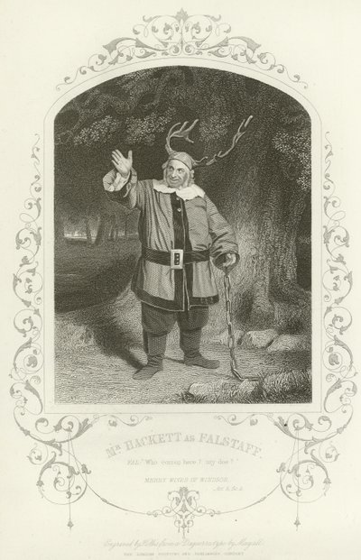 Bay Hackett, Falstaff rolünde, Windsor