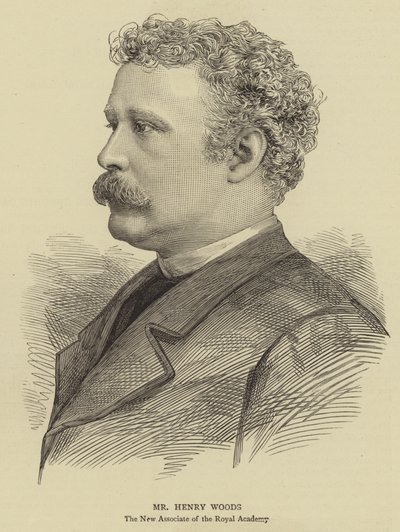 Bay Henry Woods (gravür) by English School