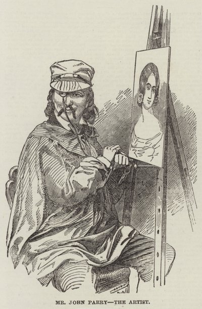 Bay John Parry, Sanatçı (gravür) by English School