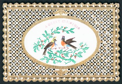 Bay ve Bayan Robin, Noel Kartı by English School