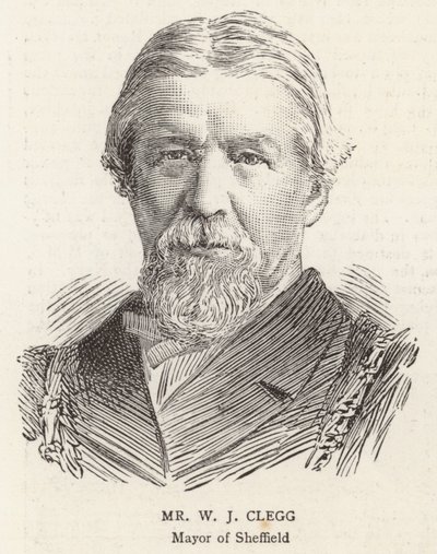 Bay WJ Clegg (gravür) by English School