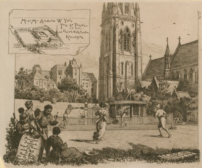 Bay ve Bayan Andrew W Tuer Church Walk Garden