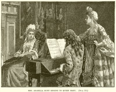 Bayan Arabella Hunt, Kraliçe Mary
