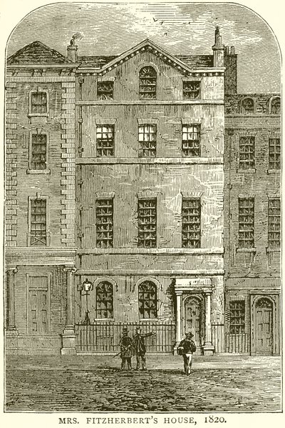 Bayan Fitzherberts Evi, 1820 by English School